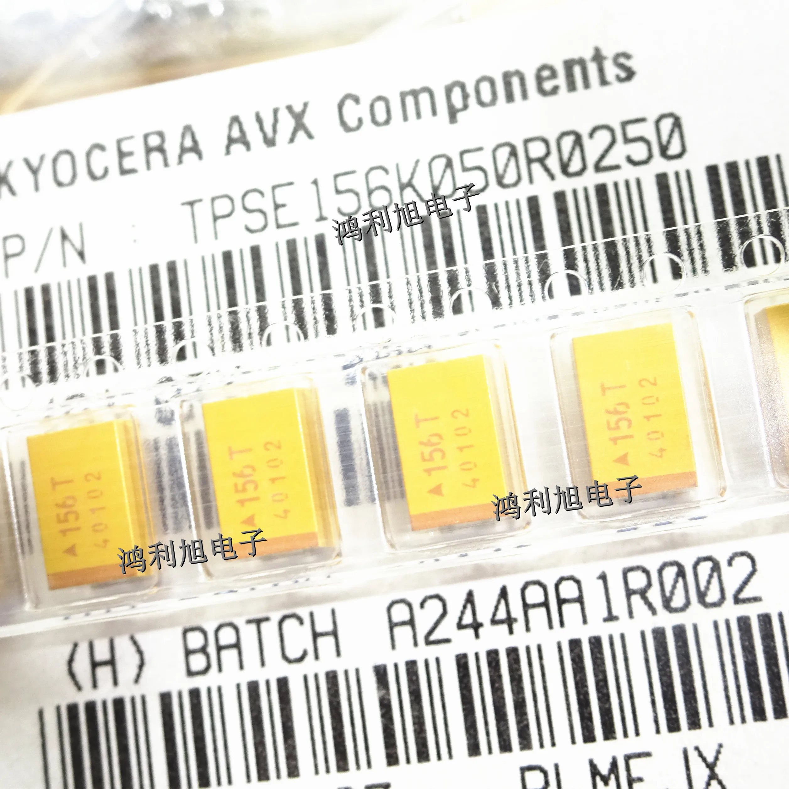 5 шт./лот, TPSE156K050R0250, крышка, твердый корпус 15uF 50V E 10% (7,3X4,3X4,1 мм) внутрь L SMD 7343-43 0,25 Ом 125C T/R 
5 шт./лот, TPSE156K050R0250, крышка, твердый корпус 15uF 50V E 10% (7,3X4,3X4,1 мм) внутрь L SMD 7343-43 0,25 Ом 125C T/R