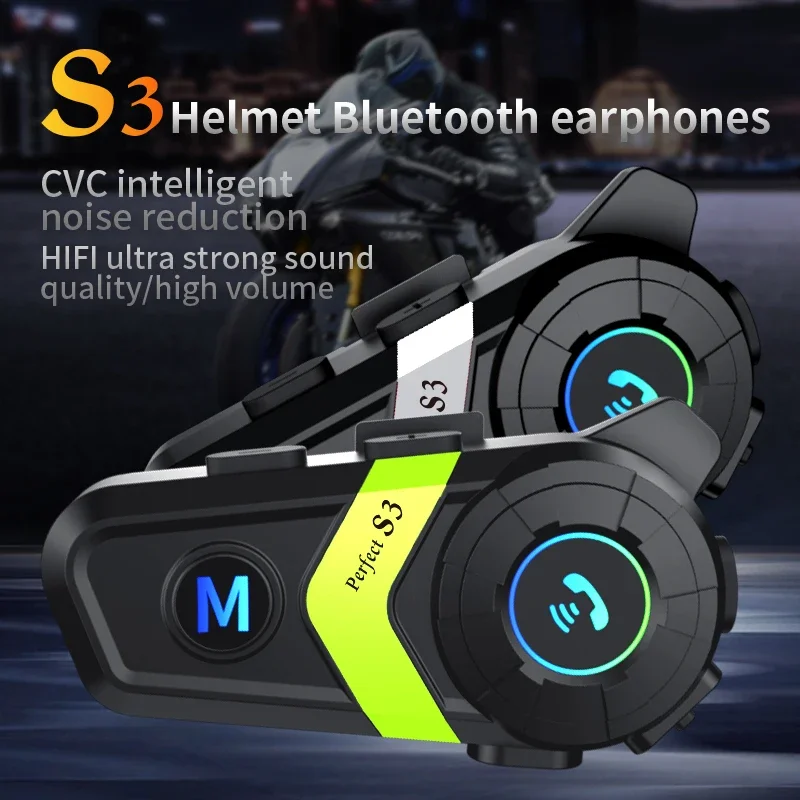 Motorcycle Helmet Bluetooth Headset Wireless Bluetooth Motorcycle Motorcycle Riding Full Helmet and Half Helmet Special 800mAh
Motorcycle Helmet Bluetooth Headset Wireless Bluetooth Motorcycle Motorcycle Riding Full Helmet and Half Helmet Special 800mAh