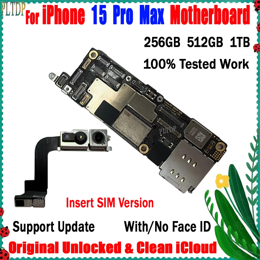 Материнская плата с заводской разблокировкой для IPhone 15 Pro Max, чистая материнская плата iCloud, 100% оригинальная логическая плата 256g/512g с Face ID пластиной
Материнская плата с заводской разблокировкой для IPhone 15 Pro Max, чистая материнская плата iCloud, 100% оригинальная логическая плата 256g/512g с Face ID пластиной