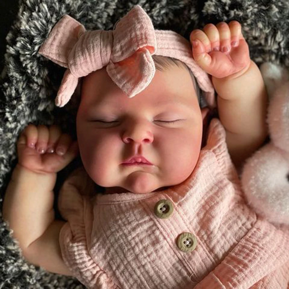 New Arrival 21inch Already Finished Painted Reborn Doll Peaches Baby 3D Painted Skin with Visible Veins Bebe Reborn
New Arrival 21inch Already Finished Painted Reborn Doll Peaches Baby 3D Painted Skin with Visible Veins Bebe Reborn