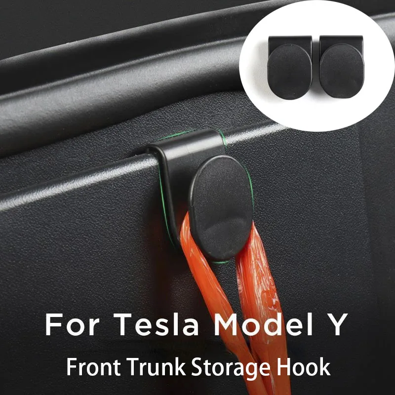 1Pair Front Trunk Hook for Tesla Model Y Front Hood Hook Installation Car Spare Box Hook ABS Auto Interior Accessories 2021-2023
1Pair Front Trunk Hook for Tesla Model Y Front Hood Hook Installation Car Spare Box Hook ABS Auto Interior Accessories 2021-2023