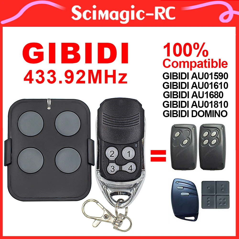 Замена GIBIDI AU01590 AU1600 AU1610 AU1680 AU1810 DOMINO Garage Remote Control. GIBIDI 433 МГц Скользящий код Устройство открывания дверей ворот
Замена GIBIDI AU01590 AU1600 AU1610 AU1680 AU1810 DOMINO Garage Remote Control. GIBIDI 433 МГц Скользящий код Устройство открывания дверей ворот