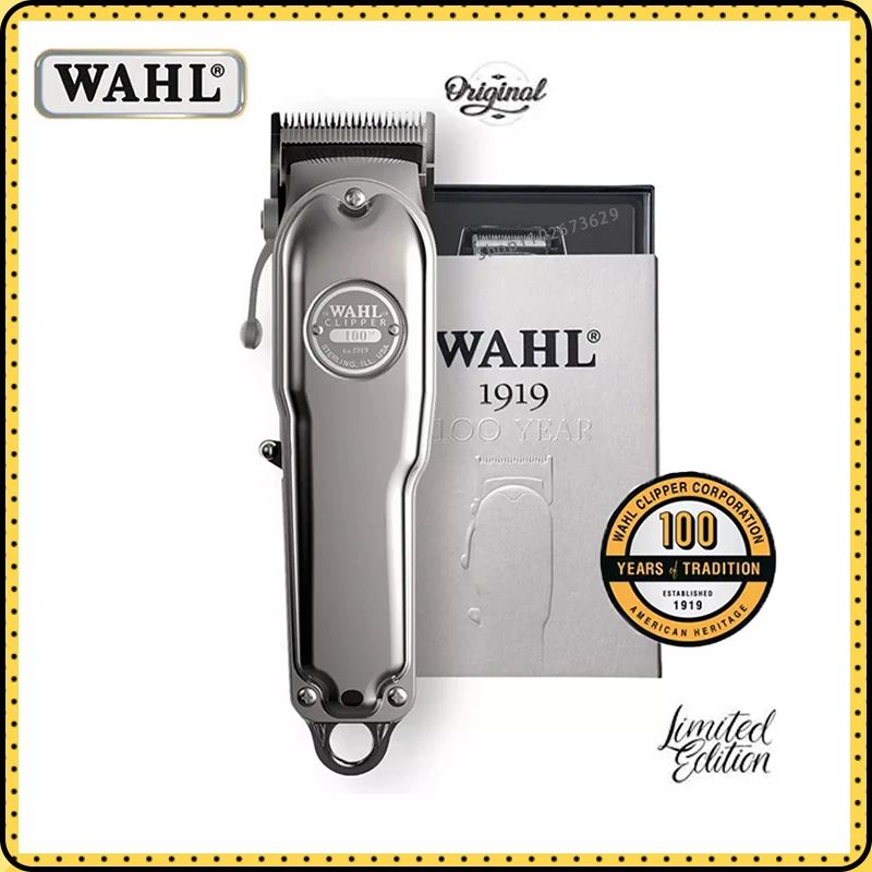 

Original Wahl 1919 Professional Hair Clipper for The Head Electric Cordless Trimmer for Men Barber Cutting Machine clippers