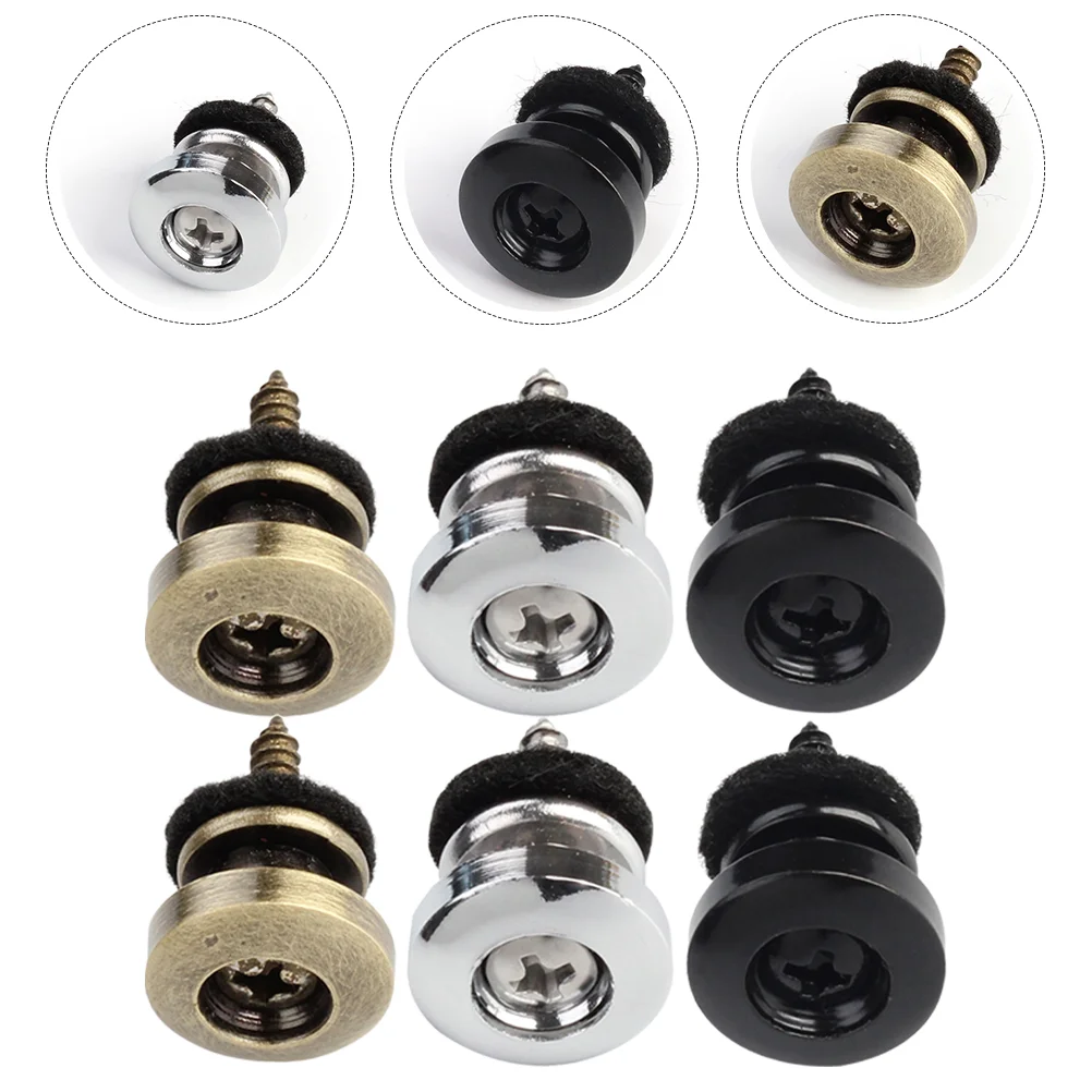 6pcs Guitar Strap Lock Button Anti-slip Locks Pin for Acoustic Electric Bass Strap
6pcs Guitar Strap Lock Button Anti-slip Locks Pin for Acoustic Electric Bass Strap