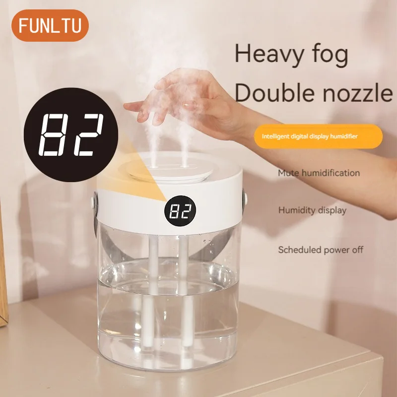 A new home large capacity humidifier office desktop air atomizer portable portable double nozzle
A new home large capacity humidifier office desktop air atomizer portable portable double nozzle