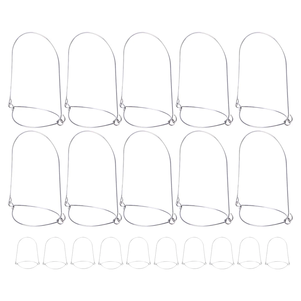 20 Pcs Stainless Steel Mason Jar Hanger Handle Glass Bottle Reusable Canning Jars Hanging
20 Pcs Stainless Steel Mason Jar Hanger Handle Glass Bottle Reusable Canning Jars Hanging