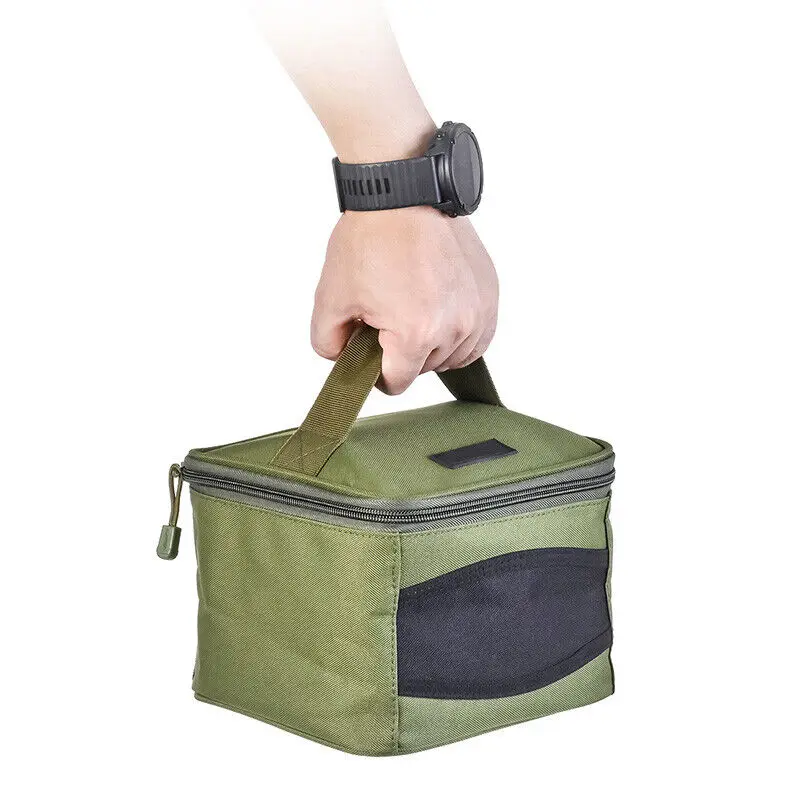 

Oxford Fishing Tackle Bag Large capacity Portable Fishing Reel Lure Hook Gear Handbag Fishing Reel Storage Bag Carrying Case