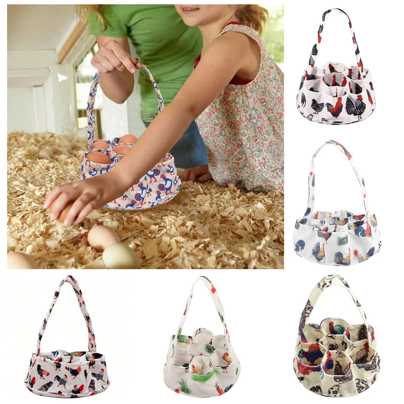 Mini Fabric Egg Bags Canvas Egg With 7 Pouches Portable Egg Gathering With Handle Foldable Egg Bags Containers For Food Lunch
Mini Fabric Egg Bags Canvas Egg With 7 Pouches Portable Egg Gathering With Handle Foldable Egg Bags Containers For Food Lunch
