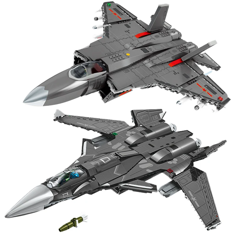 Military J35 Shipborne Fighter Aircraft Model Building Blocks WW2 Air Force Weapons Airplane With Solider MOC Bricks Toys Gifts
Military J35 Shipborne Fighter Aircraft Model Building Blocks WW2 Air Force Weapons Airplane With Solider MOC Bricks Toys Gifts