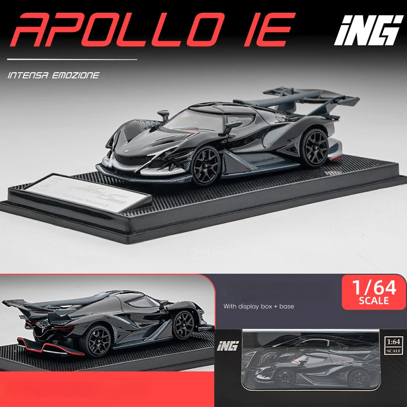 ING 1/64 Apollo IE Toy Model Car Alloy Diecast Simulate Static Mini Scale Car Model Collection Toy Series for Boys Birthday Gift
ING 1/64 Apollo IE Toy Model Car Alloy Diecast Simulate Static Mini Scale Car Model Collection Toy Series for Boys Birthday Gift