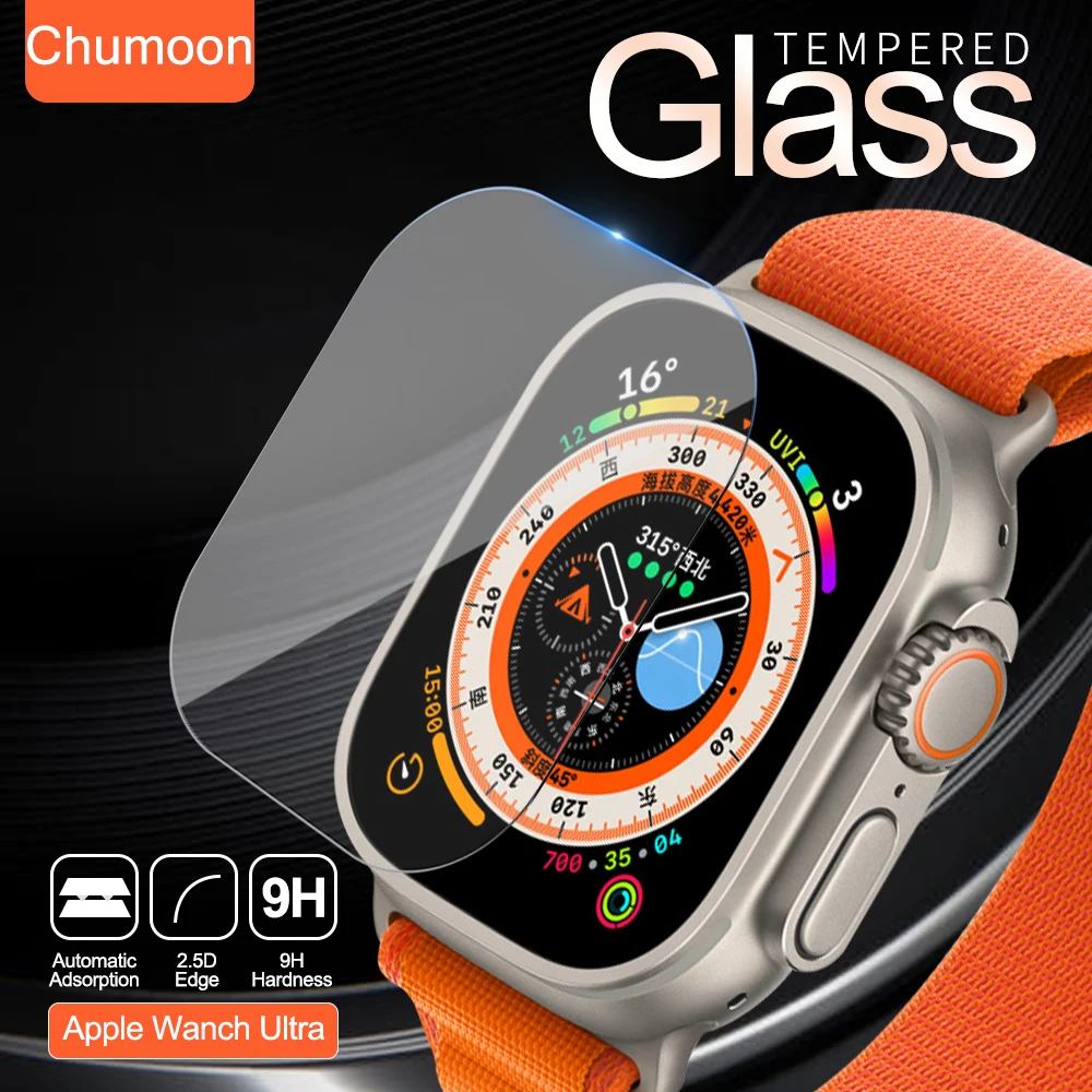 Tempered Glass for Apple Watch Ultra 49mm Screen Protector Anti-Scratch for Apple Watch 8 Pro 49mm Smartwatch
Tempered Glass for Apple Watch Ultra 49mm Screen Protector Anti-Scratch for Apple Watch 8 Pro 49mm Smartwatch