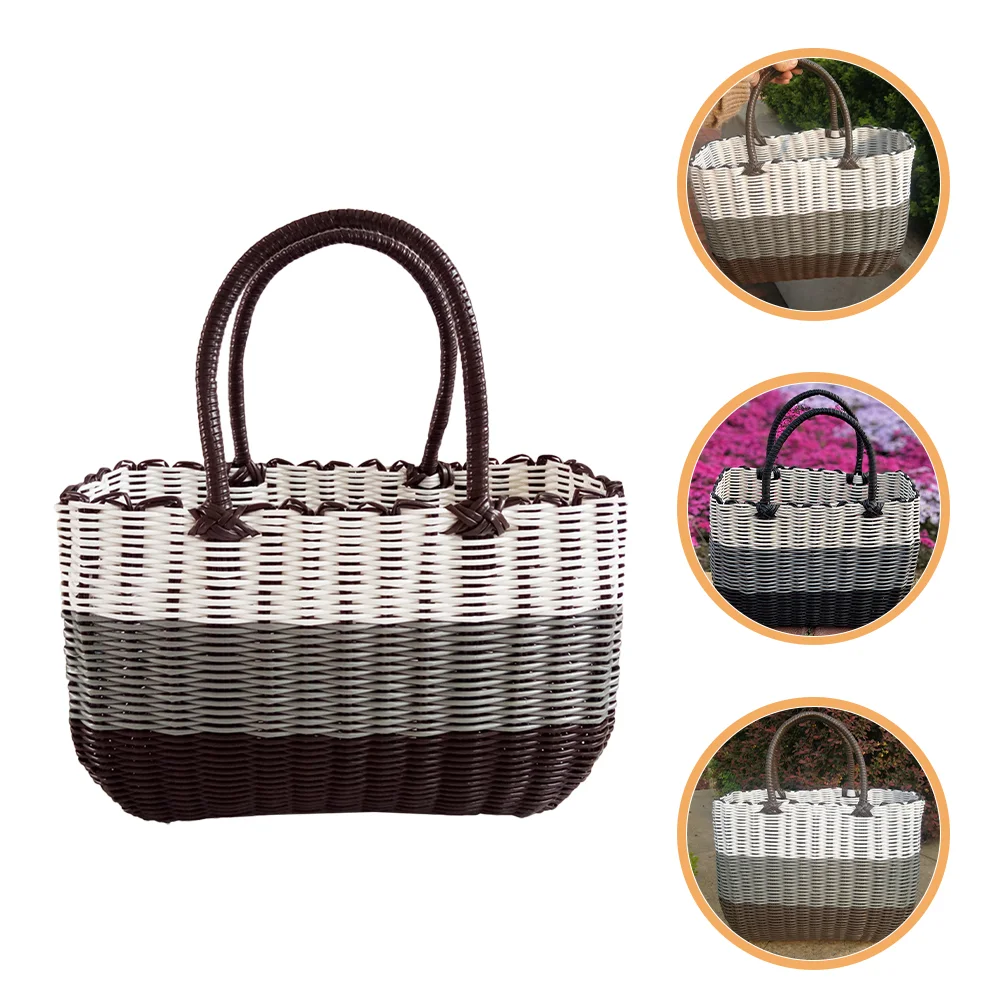 African Market Basket Woven Straw Handle Grocery Bag Shopping Vegetable Tote Home Outdoor
African Market Basket Woven Straw Handle Grocery Bag Shopping Vegetable Tote Home Outdoor