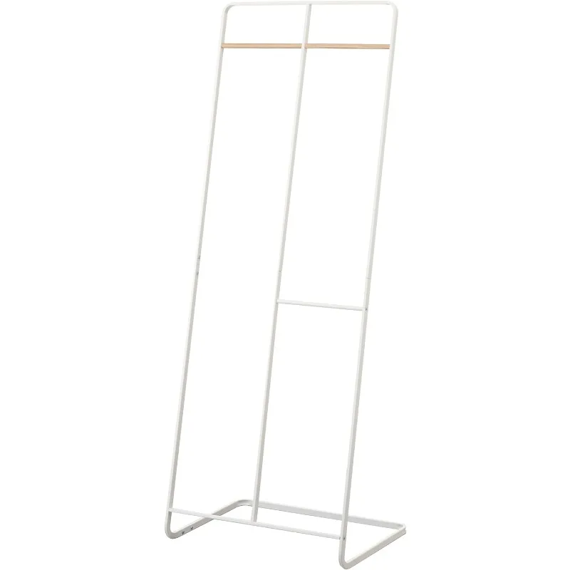 YAMAZAKI Home 2-Level Coat Rack, Steel, White Clothes Hanger Clothing Rail Coat Rack Stand Room Furniture
YAMAZAKI Home 2-Level Coat Rack, Steel, White Clothes Hanger Clothing Rail Coat Rack Stand Room Furniture