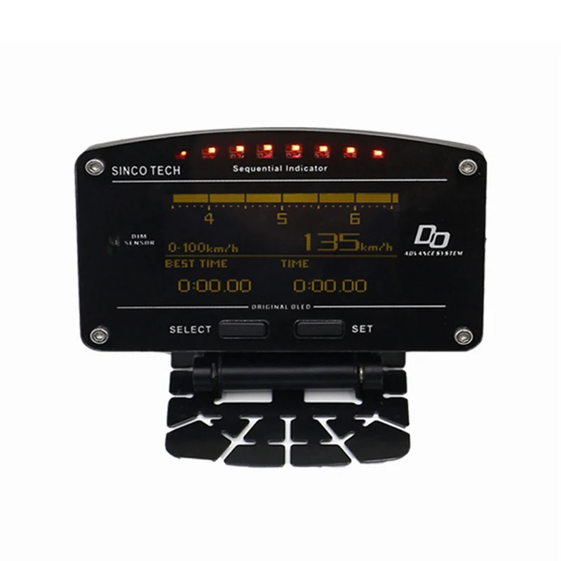 Racing modified Car Multi-function Instrument DO907 Combination Instrument Speed / Mileage / Temperature display
Racing modified Car Multi-function Instrument DO907 Combination Instrument Speed / Mileage / Temperature display