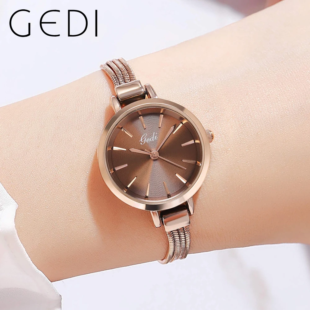 GEDI Ultra-thin Bracelet Watch Fashion Waterproof Women Watches Top Brand Luxury Stainless Steel Ladies Clock Relogios Femininos
GEDI Ultra-thin Bracelet Watch Fashion Waterproof Women Watches Top Brand Luxury Stainless Steel Ladies Clock Relogios Femininos