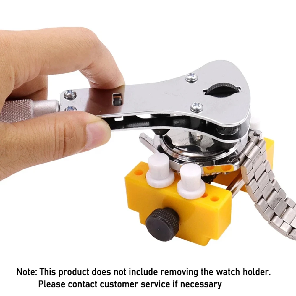 Wrist Watch Case Opener Adjustable Screw Back Wrench Remover Watch Repair Tool Watch Battery Remover Press Closer Remover Wrench
Wrist Watch Case Opener Adjustable Screw Back Wrench Remover Watch Repair Tool Watch Battery Remover Press Closer Remover Wrench