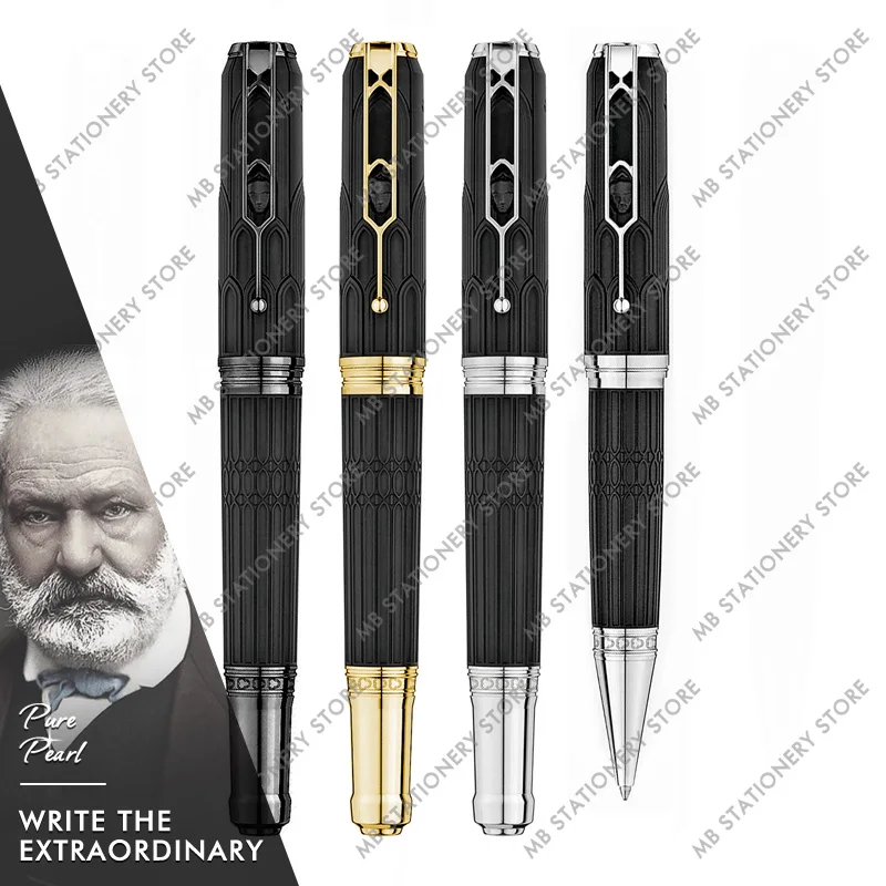 

PPS Victor Hugo MB Writer Roller/Ballpoint Pen Cathedral Architectural Style Luxury Monte Stationery With Number 5816/8600