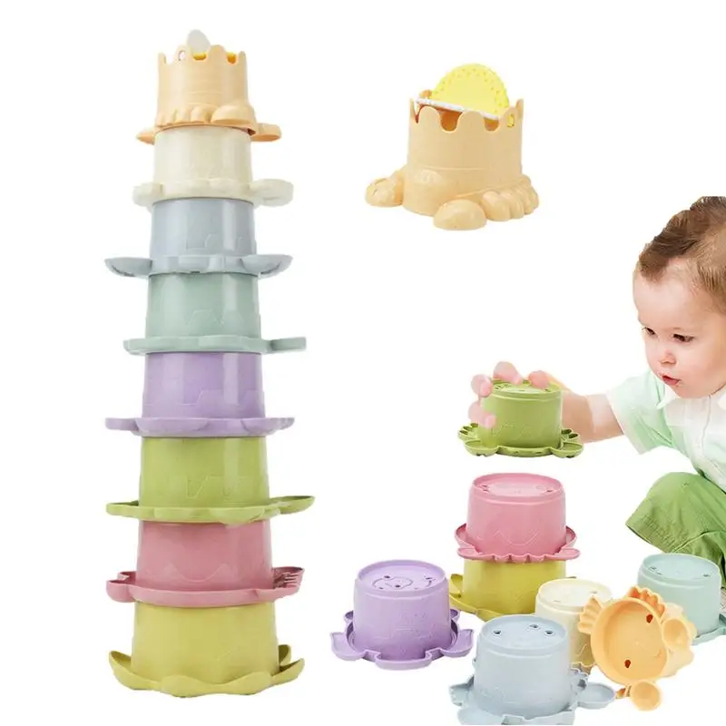 Animal Stacking Cups Set Of 8 Toddler Stackable Toy Cups With Numbers And Animals Shapes Fine Motor Skills Toys For Bath Pool
Animal Stacking Cups Set Of 8 Toddler Stackable Toy Cups With Numbers And Animals Shapes Fine Motor Skills Toys For Bath Pool