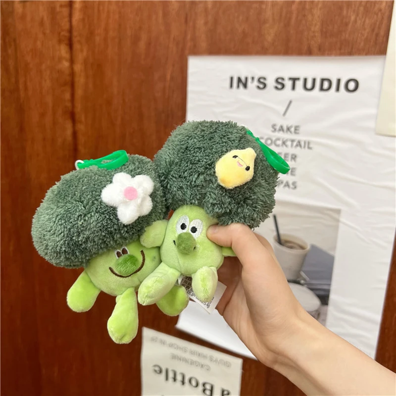 New Super Cute Plush Broccoli Creative Cartoon Stuffed Plush Vegetable Cauliflower Doll Keychain Pendant Women Bag Decoration
New Super Cute Plush Broccoli Creative Cartoon Stuffed Plush Vegetable Cauliflower Doll Keychain Pendant Women Bag Decoration