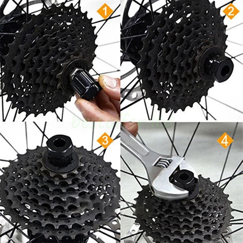 1pc Cassette Removal Tool Bike Bicycle Cassette Flywheel Freewheel Lockring Remover Tool Black Mtb Road Bicycle Accessories
1pc Cassette Removal Tool Bike Bicycle Cassette Flywheel Freewheel Lockring Remover Tool Black Mtb Road Bicycle Accessories