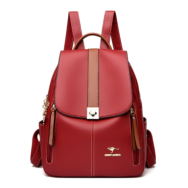 Classic Fashion Women's Backpack, PU Leather Luxury Brand, Fashion Designer Carefully Developed Large Capacity, 2023 New
Classic Fashion Women's Backpack, PU Leather Luxury Brand, Fashion Designer Carefully Developed Large Capacity, 2023 New