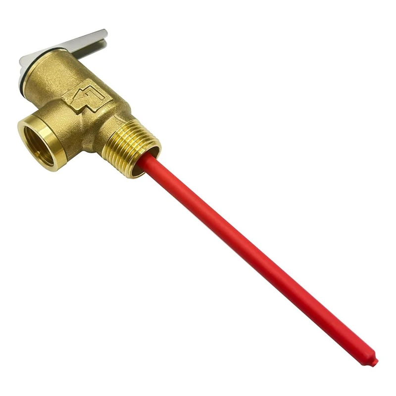 1/2Inch Temperature And Pressure Relief Valve Replace For GC6AA GC10A G6A GC10A GCH6A RV Electric Water Heaters,150PSI 
1/2Inch Temperature And Pressure Relief Valve Replace For GC6AA GC10A G6A GC10A GCH6A RV Electric Water Heaters,150PSI