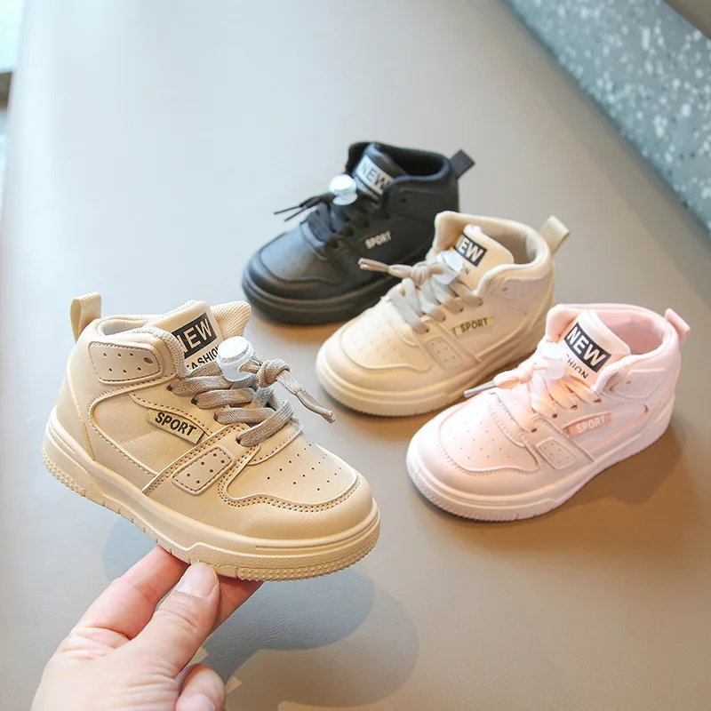 Children's Sports Shoes 2024 Fall New Boys Casual Shoes High Top Non-slip Girls Board Shoes Soft Soled Baby Kids Chunky Sneakers
Children's Sports Shoes 2024 Fall New Boys Casual Shoes High Top Non-slip Girls Board Shoes Soft Soled Baby Kids Chunky Sneakers