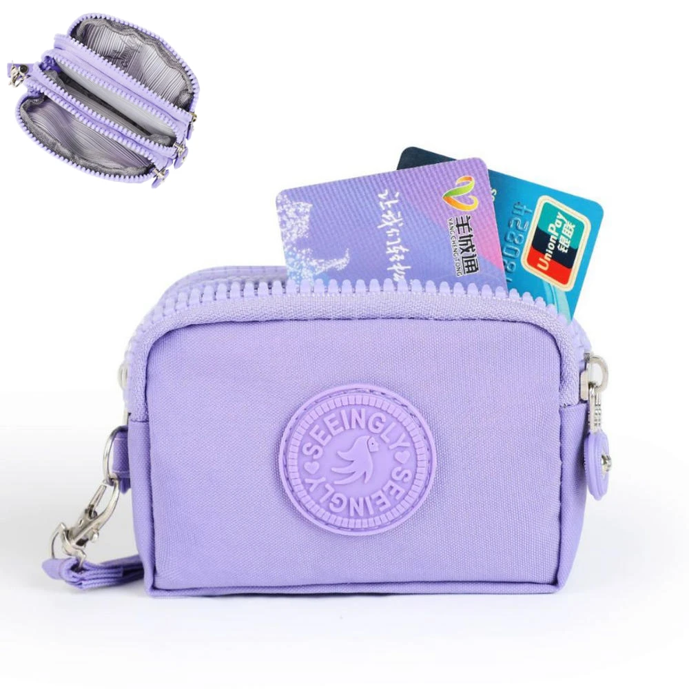 Three Layers Zipper Coin Bags Purse Large Capacity Wallet Phone Pouch Card Holder Bank Id Credit Card Keys Earphone Storage Bags
Three Layers Zipper Coin Bags Purse Large Capacity Wallet Phone Pouch Card Holder Bank Id Credit Card Keys Earphone Storage Bags