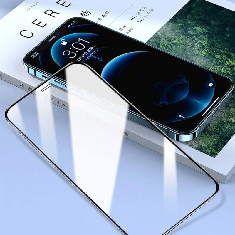 Full Protective Tempered Glass For iPhone 14 13 12 11 Pro Max Screen Protector Glass For iPhone XR X XS Max 7 8 14 Plus SE Film
Full Protective Tempered Glass For iPhone 14 13 12 11 Pro Max Screen Protector Glass For iPhone XR X XS Max 7 8 14 Plus SE Film