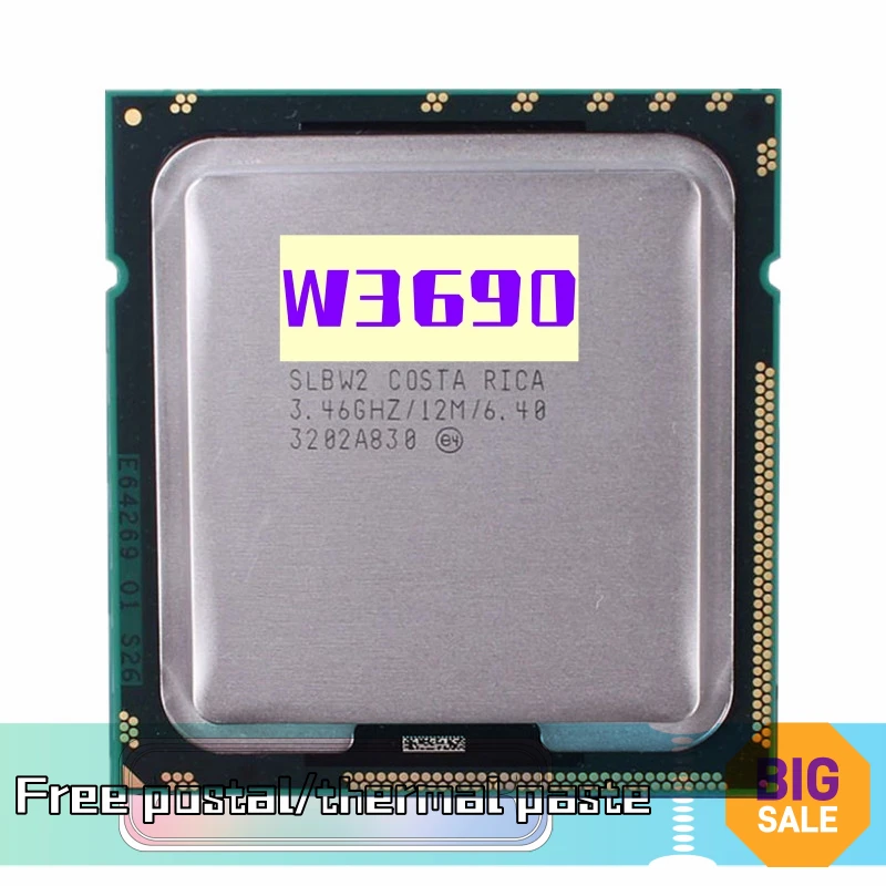 Xeon W3690 3,46 ГГц шестиядерный двенадцатипоточный 12M 130 Вт серверный LGA 1366 ЦПУ процессор SLBW2
Xeon W3690 3,46 ГГц шестиядерный двенадцатипоточный 12M 130 Вт серверный LGA 1366 ЦПУ процессор SLBW2