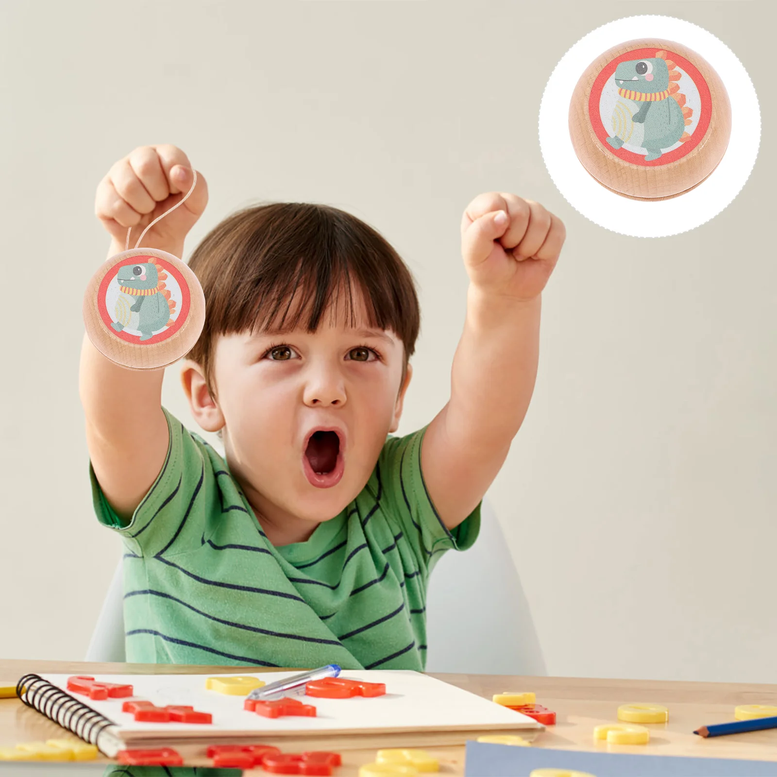 Wooden- Kids Yoyo Crocodile Printed- Looping Puzzle Bearing Trick Brain Teaser Gift Christmas Party Favor
Wooden- Kids Yoyo Crocodile Printed- Looping Puzzle Bearing Trick Brain Teaser Gift Christmas Party Favor