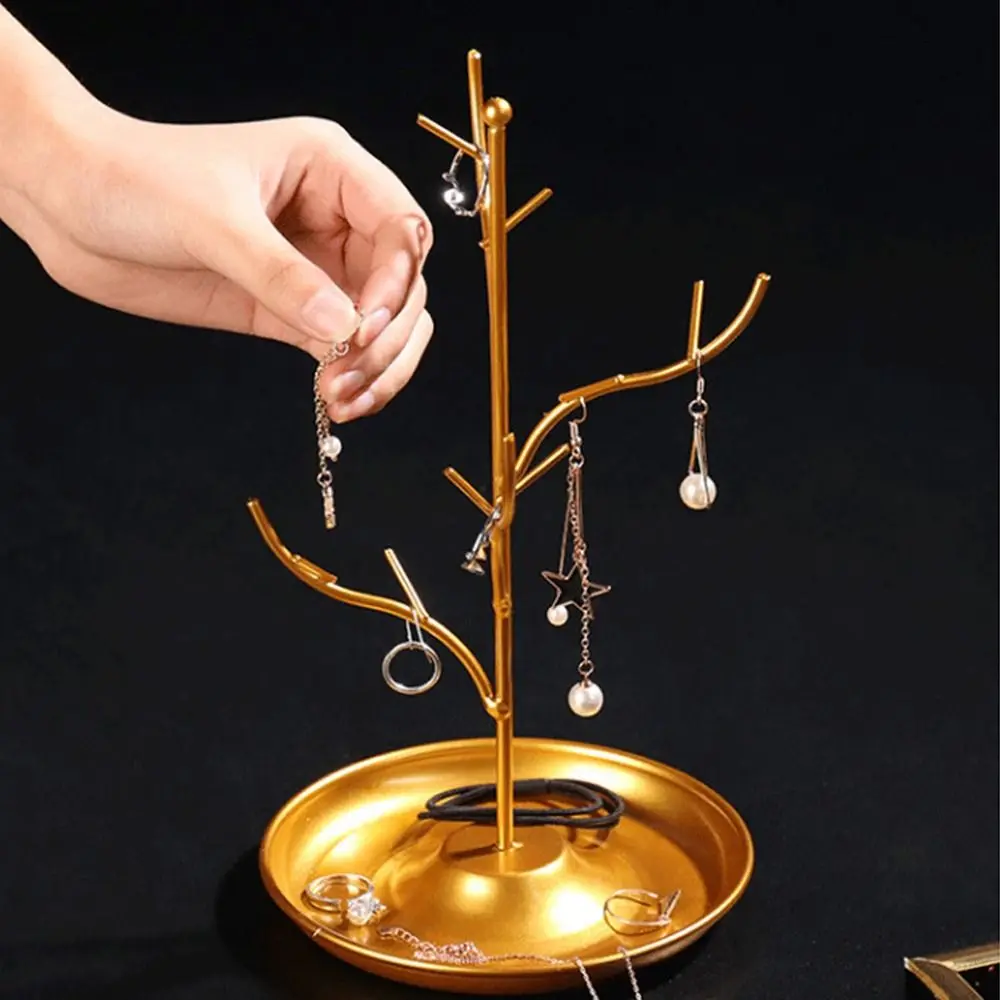 Bracket Iron Jewelry Organizer Tree Shape Necklace Holder Earrings Display Stand Earrings Storage Rack Jewelry Display Stand
Bracket Iron Jewelry Organizer Tree Shape Necklace Holder Earrings Display Stand Earrings Storage Rack Jewelry Display Stand
