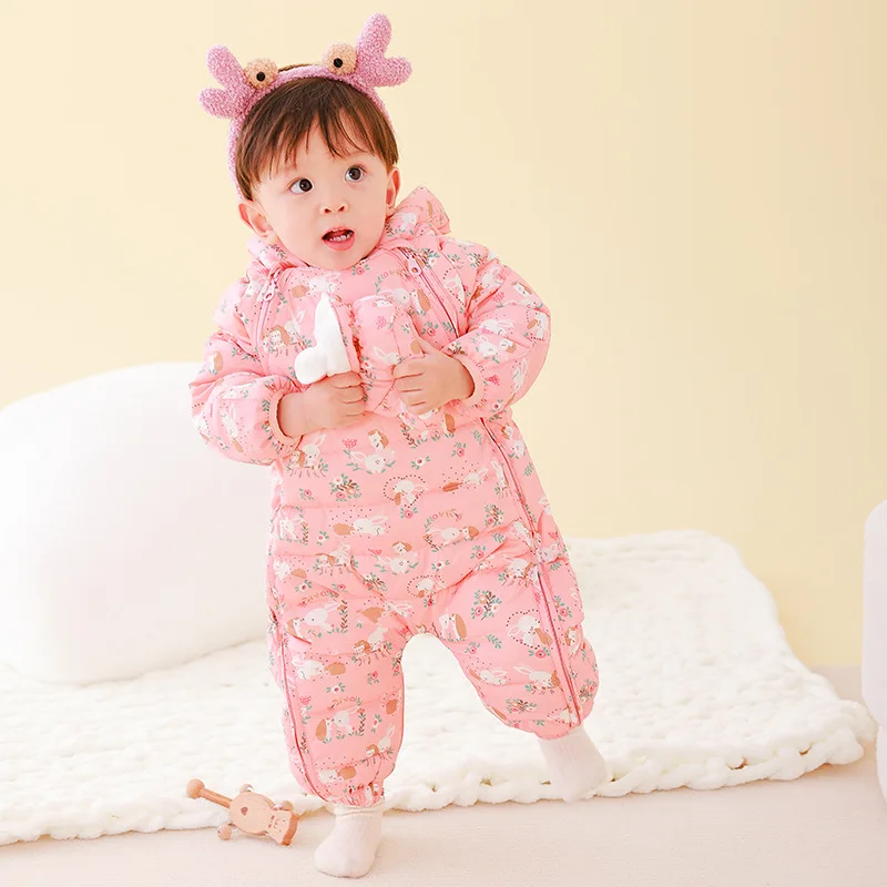 Baby Thickened Down Jacket Hedgehog Rabbit Pink One-Piece Clothes Boys Girls Kids Hugging Crawling Clothes Newborn Suit Winter
Baby Thickened Down Jacket Hedgehog Rabbit Pink One-Piece Clothes Boys Girls Kids Hugging Crawling Clothes Newborn Suit Winter