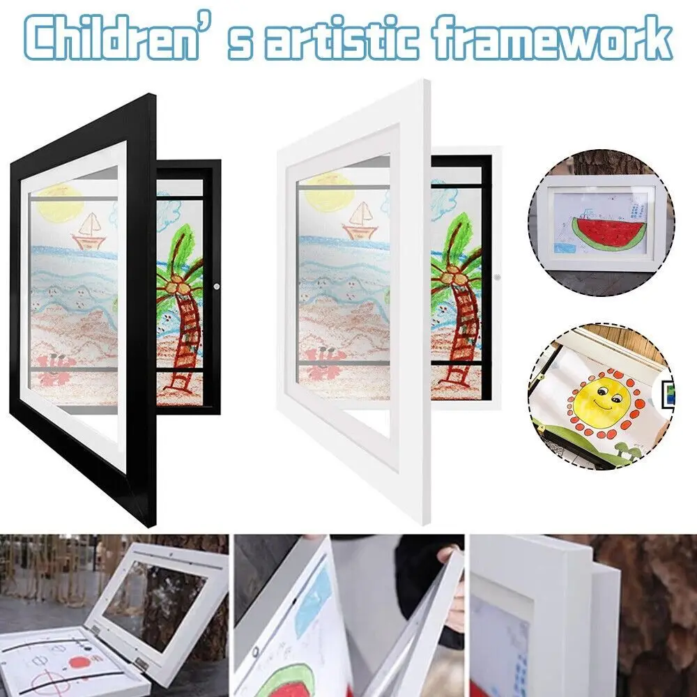 Kids Art Frames Front Opening And Changeable Art Display Frame Tempered Glass Photo Frame Children Projects Crafts Home Decor
Kids Art Frames Front Opening And Changeable Art Display Frame Tempered Glass Photo Frame Children Projects Crafts Home Decor