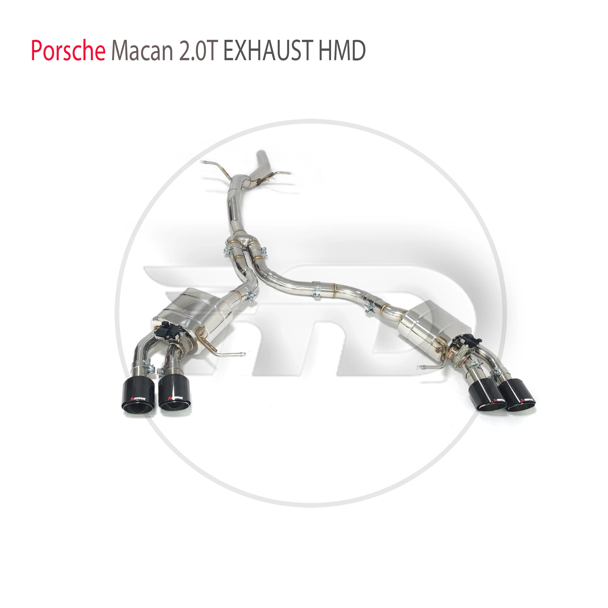 

HMD Stainless Steel Exhaust System Performance Catback for Porsche Macan 2.0T 95B Auto Electronic Valve Muffler car part