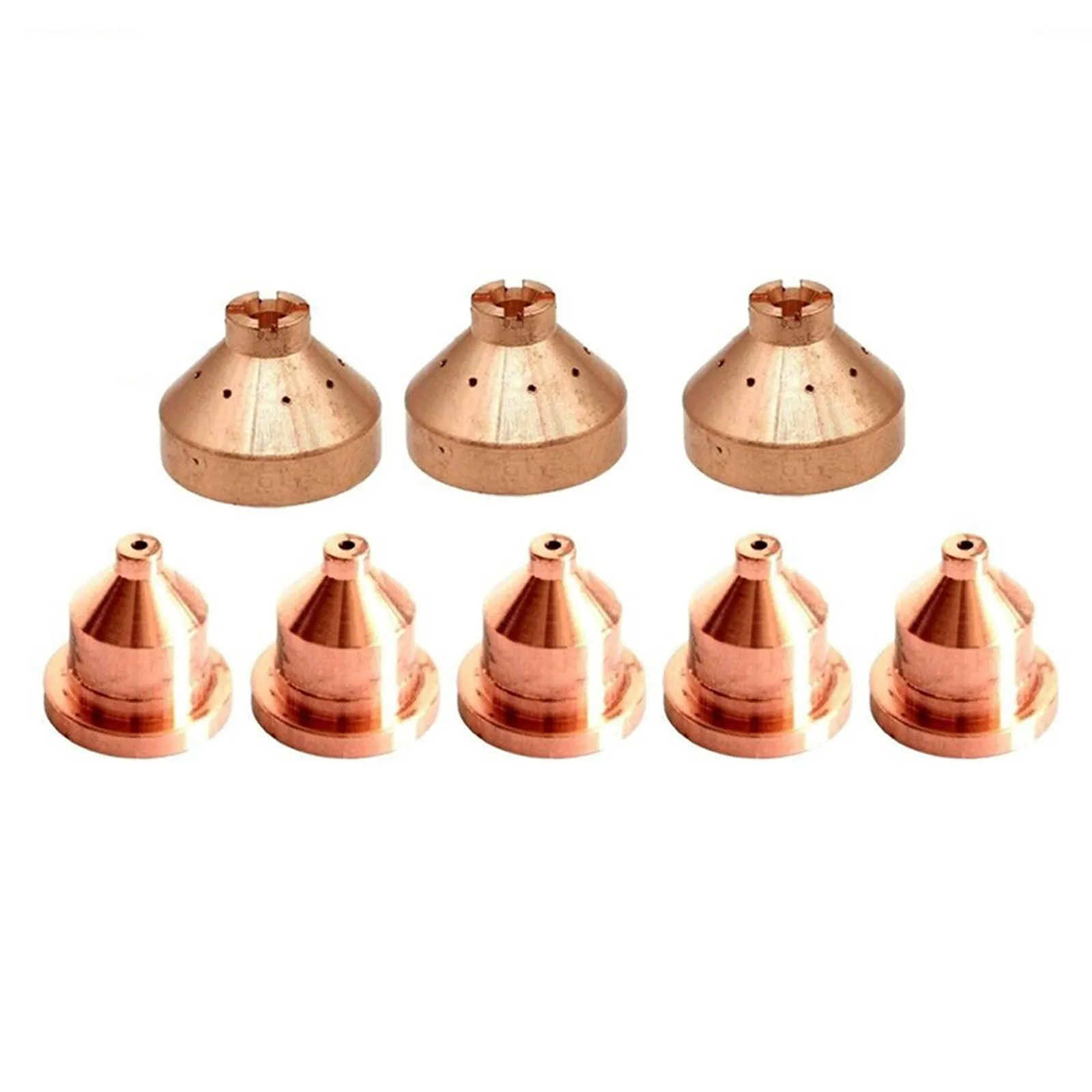 120826 Nozzle and 120828 Drag Shield Cap for Plasma 600 Cutting Torch Replacement Parts for Handheld Plasma Cutter
120826 Nozzle and 120828 Drag Shield Cap for Plasma 600 Cutting Torch Replacement Parts for Handheld Plasma Cutter
