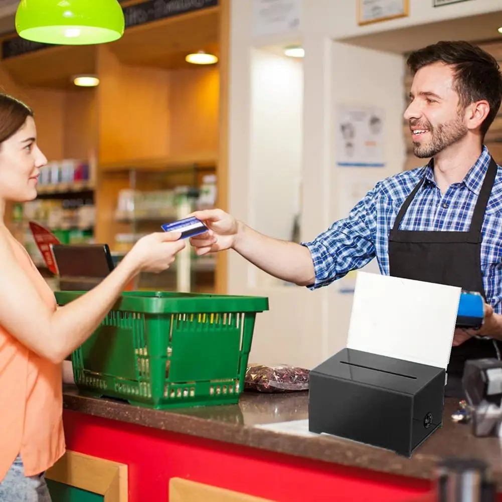 Portable Acrylic Box Durable Acrylic Donation Box High Capacity Lightweight Impact-resistant Ideal for Schools Suggestions 
Portable Acrylic Box Durable Acrylic Donation Box High Capacity Lightweight Impact-resistant Ideal for Schools Suggestions