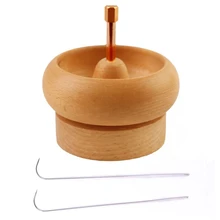 DIY Making Bead Spinner Holder Gem Workshop Wooden Crafting Project Stringing With Big Eye Needle Gifts
DIY Making Bead Spinner Holder Gem Workshop Wooden Crafting Project Stringing With Big Eye Needle Gifts