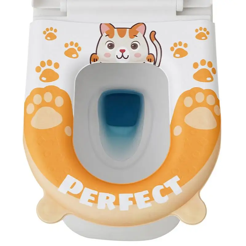 Toilet Seat Pad Warm Toilet Cushion Cartoon Waterproof Toilet Mat Soft Bathroom Accessories Washable Toilet Pad For Children
Toilet Seat Pad Warm Toilet Cushion Cartoon Waterproof Toilet Mat Soft Bathroom Accessories Washable Toilet Pad For Children
