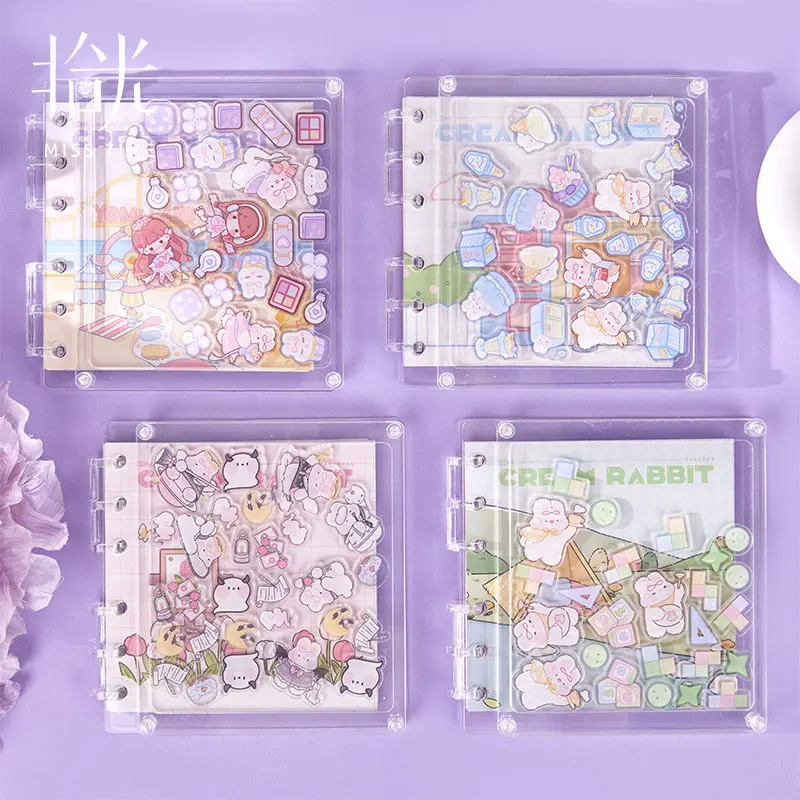 Acrylic Square Shake Happiness 6 Hole Loose Leaf Binder Agenda Notebook Planner Schedules School Office Supplies Stationery
Acrylic Square Shake Happiness 6 Hole Loose Leaf Binder Agenda Notebook Planner Schedules School Office Supplies Stationery