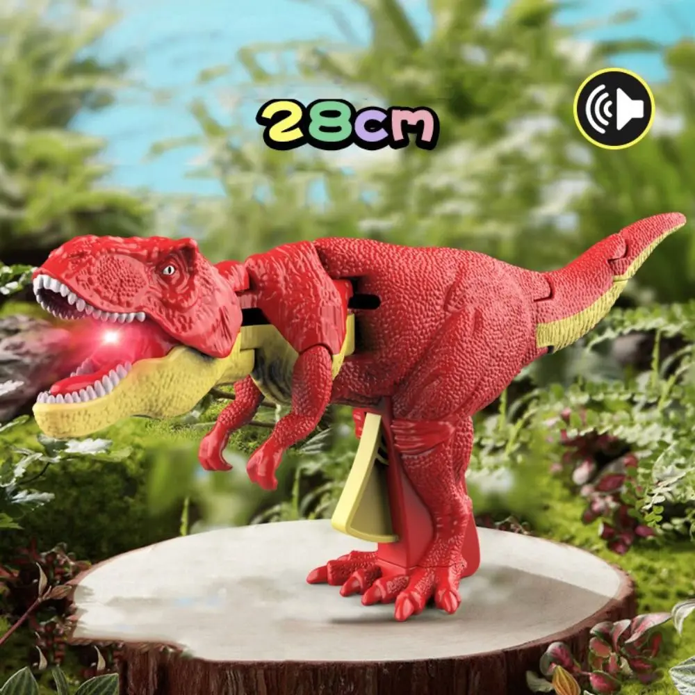 

with Swing Bite Pressing Dinosaur Toys Head and Tail Movements Tyrannosaurus Rex Model Simulation Explorative Dinosaur Popular