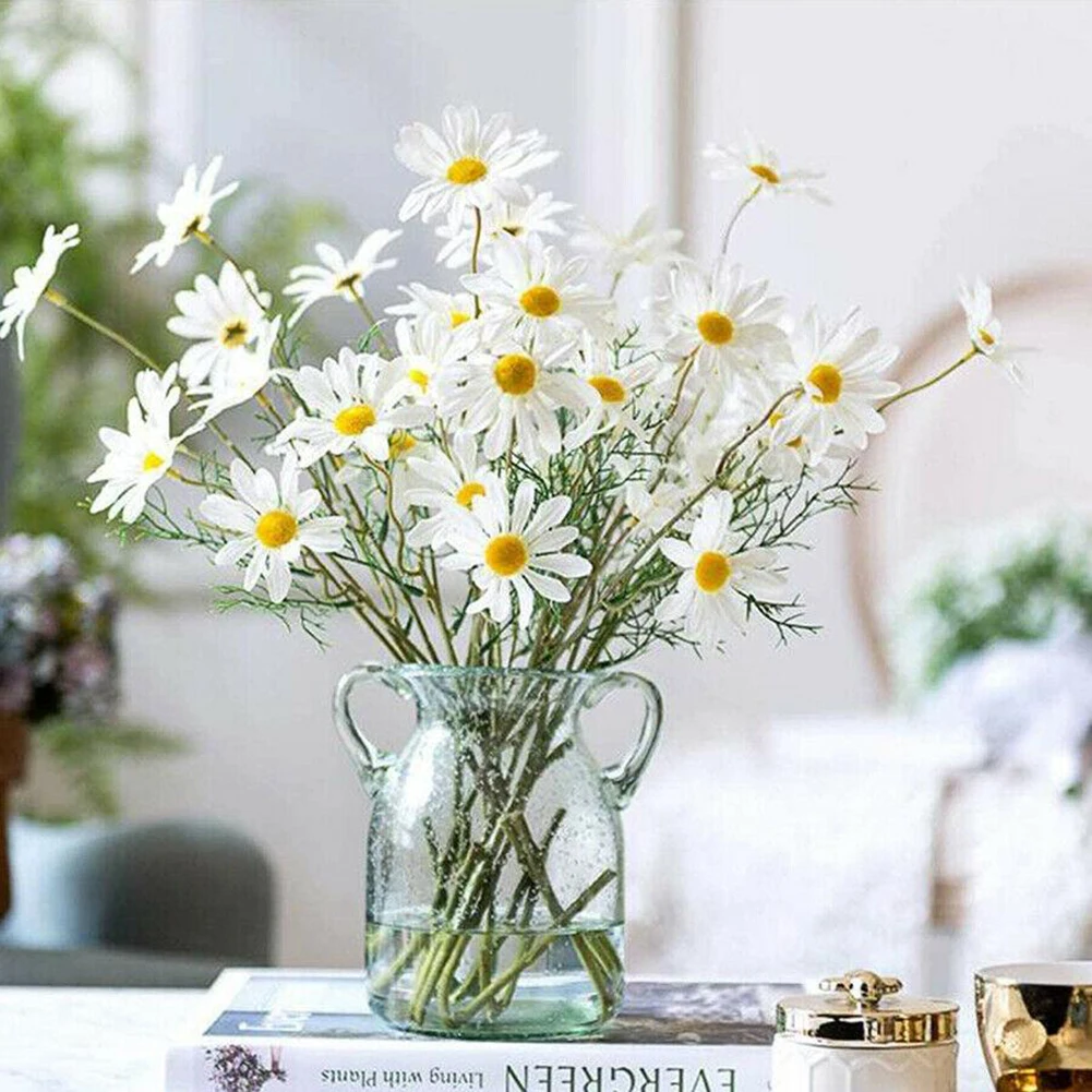 Fake Flowers Bouquet Home Artificial Bouquet Daisy Flowers Home Coffee Plastic Shop Decor Silk Wedding Xmas Baby Shower
Fake Flowers Bouquet Home Artificial Bouquet Daisy Flowers Home Coffee Plastic Shop Decor Silk Wedding Xmas Baby Shower