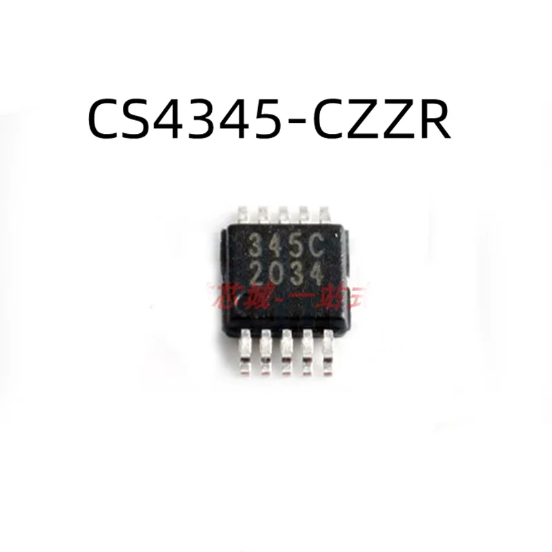

10Pcs/Lot CS4345-CZZR CS4345 345C MSOP-10 New Chip