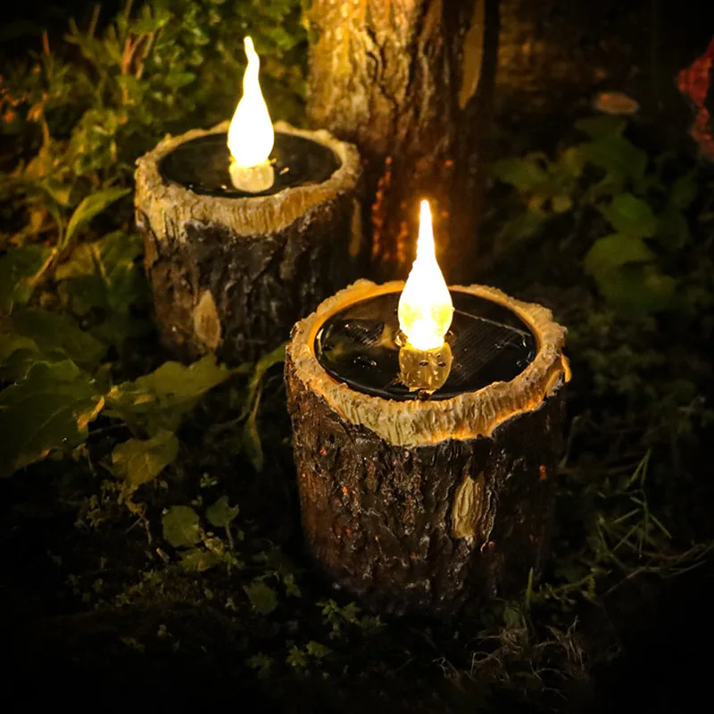 Solar Artificial tree stump lamp Auto On Off Landscape Light for Garden Courtyard Warm White Flicker LED Party Atmosphere lamp
Solar Artificial tree stump lamp Auto On Off Landscape Light for Garden Courtyard Warm White Flicker LED Party Atmosphere lamp