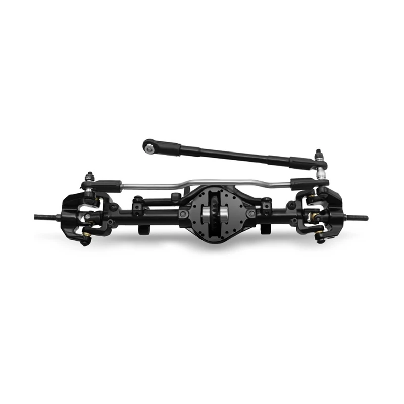 1/10 Simulation Climbing Car Metal Front Axle (Set) Black Metal RC Accessories Suitable For D90/D110/SCX10 P20554F
1/10 Simulation Climbing Car Metal Front Axle (Set) Black Metal RC Accessories Suitable For D90/D110/SCX10 P20554F