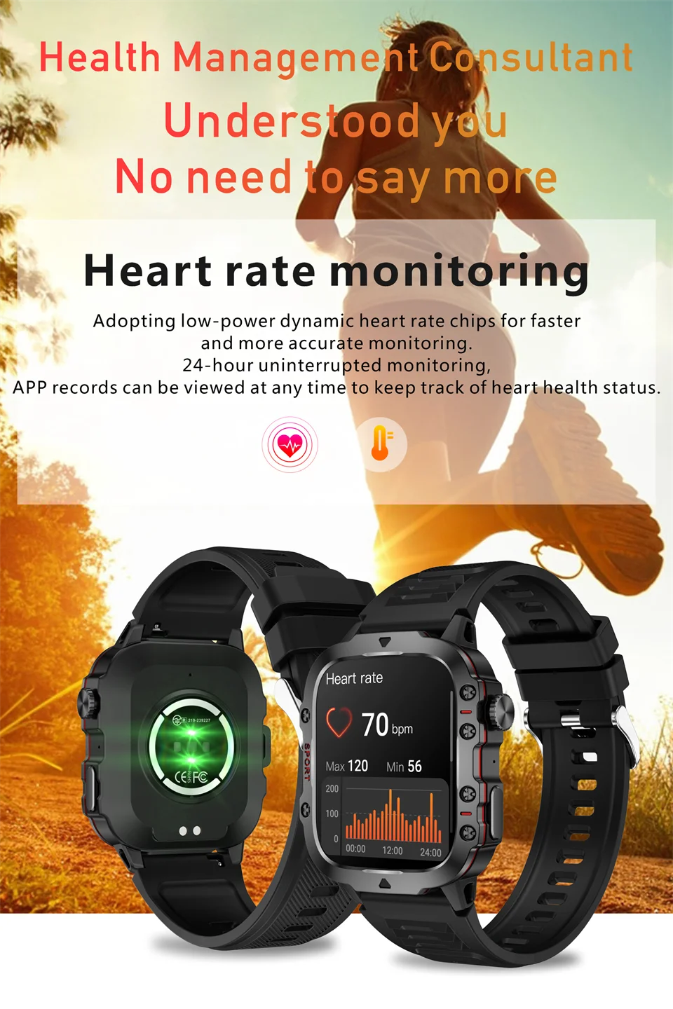 2026 New Rugged Military Smart Watches Men Bluetooth Call Health Monitoring AI Voice Sport Waterproof Smartwatch For Android Men 2026 New Rugged Military Smart Watches Men Bluetooth Call Health Monitoring AI Voice Sport Waterproof Smartwatch For Android Men
