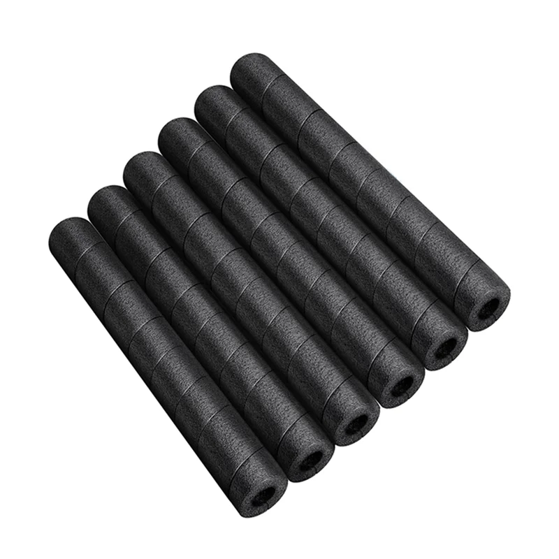 

6 Pcs Pipe Insulation Foam Tube -Foam Pipe Covers -Soft Foam Tubing Insulation Wrap Spiral Basement Pole Cover Protector