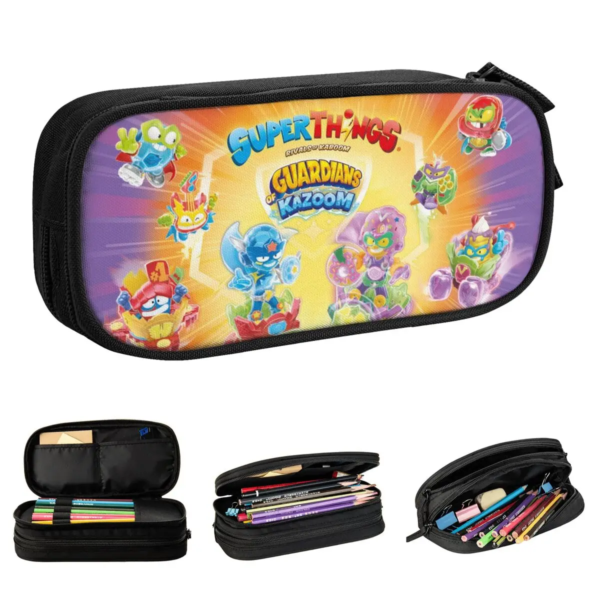Large Capacity Pencil Pouch Superthings Guardians Of Kaboom School Accessories Double Layer Pencil Bag Girl Make Up Bag
Large Capacity Pencil Pouch Superthings Guardians Of Kaboom School Accessories Double Layer Pencil Bag Girl Make Up Bag