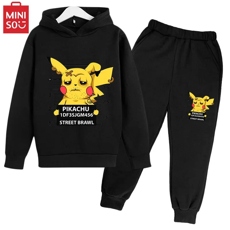 Boys Kids Pikachu Set Long Sleeve Clothing 3-14 years old Kids Set Baby Boys Casual Pokmon Tracksuit Hoodie + pants
Boys Kids Pikachu Set Long Sleeve Clothing 3-14 years old Kids Set Baby Boys Casual Pokmon Tracksuit Hoodie + pants