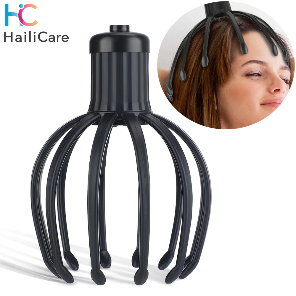 Electric 12-Claw Head Massager 3 Modes Head Scratcher Vibration Octopus Scalp Massage For Relax & Stress Relief Better Sleep
Electric 12-Claw Head Massager 3 Modes Head Scratcher Vibration Octopus Scalp Massage For Relax & Stress Relief Better Sleep